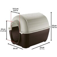 Будка Ferplast Kenny 01 87200921 - Превью изображения №2 — Интернет-магазин ПроЗаказ