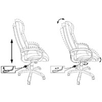 Офисное кресло Бюрократ CH-824 (песочный) - Превью изображения №5 — Интернет-магазин ПроЗаказ