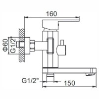 Смеситель Wisent W73216 - Превью изображения №2 — Интернет-магазин ПроЗаказ