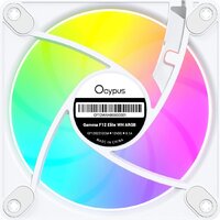 Комплект вентиляторов для корпуса Ocypus Gamma F12 Elite WH ARGB Reverse Blade 3IN1 - Превью изображения №3 — Интернет-магазин ПроЗаказ