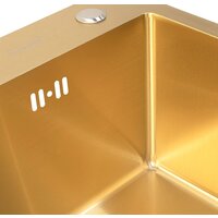 Кухонная мойка ARFEKA Eco AR 500*500 Golden PVD Nano - Превью изображения №13 — Интернет-магазин ПроЗаказ