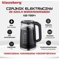 Электрический чайник Klausberg KB-7894 - Превью изображения №6 — Интернет-магазин ПроЗаказ