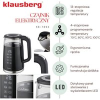 Электрический чайник Klausberg KB-7894 - Превью изображения №8 — Интернет-магазин ПроЗаказ
