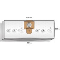 Фильтр-мешок Daewoo Power DAVC 20TBH (3 шт) - Превью изображения №2 — Интернет-магазин ПроЗаказ