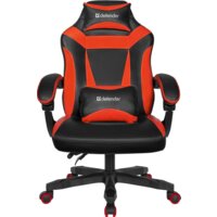 Игровое (геймерское) кресло Defender Master (черный/красный) - Превью изображения №2 — Интернет-магазин ПроЗаказ