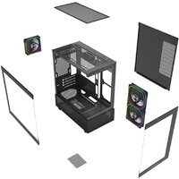 Корпус Powercase Vision Micro M2 ARGB CVMBM2-A3 - Превью изображения №8 — Интернет-магазин ПроЗаказ