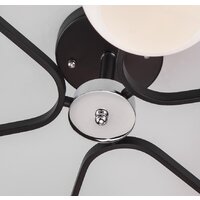 Припотолочная люстра Евросвет 30145/6 (Chrome/Wenge) - Превью изображения №2 — Интернет-магазин ПроЗаказ