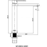 Смеситель Maxonor Pure Life PL11108-8 - Превью изображения №5 — Интернет-магазин ПроЗаказ