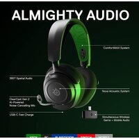 Наушники SteelSeries Arctis Nova 7X Wireless (черный) - Превью изображения №5 — Интернет-магазин ПроЗаказ