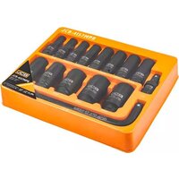 Набор головок слесарных JCB 4157MPB (15 предметов) - Превью изображения №3 — Интернет-магазин ПроЗаказ