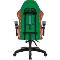 Игровое (геймерское) кресло Defender Legas (зелёный/оранжевый) - Превью изображения №6 — Интернет-магазин ПроЗаказ