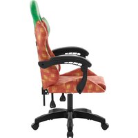 Игровое (геймерское) кресло Defender Legas (зелёный/оранжевый) - Превью изображения №3 — Интернет-магазин ПроЗаказ
