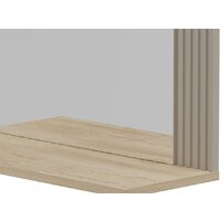 Зеркало Black Red White Domenica LUS/65 (глиняный серый/дуб сильвержек ореховый) - Превью изображения №3 — Интернет-магазин ПроЗаказ