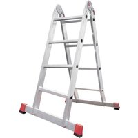 Лестница-трансформер Новая высота NV 331 шарнирная 2x4 ступени - Превью изображения №1 — Интернет-магазин ПроЗаказ