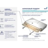 Душевой поддон RGW LUX/TN 70x90 - Превью изображения №4 — Интернет-магазин ПроЗаказ