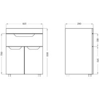  Axus Тумба под умывальник Рино 70 - Превью изображения №8 — Интернет-магазин ПроЗаказ