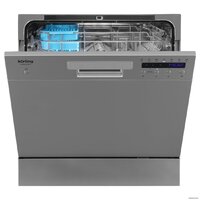 Отдельностоящая посудомоечная машина Korting KDFM 25358 S - Превью изображения №2 — Интернет-магазин ПроЗаказ