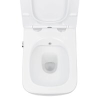 Унитаз подвесной Roxen Cube Bidet 530135-01X Rimless Soft Close с функцией биде - Превью изображения №13 — Интернет-магазин ПроЗаказ
