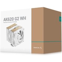 Кулер для процессора DeepCool AK620 G2 WH R-AK620G2-WHNNMN-GJD - Превью изображения №9 — Интернет-магазин ПроЗаказ