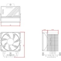 Кулер для процессора ID-Cooling Frozn A400 Black - Превью изображения №8 — Интернет-магазин ПроЗаказ