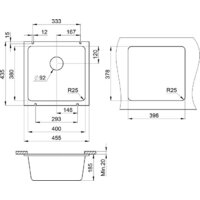 Кухонная мойка Granula GR-3801 (алюминиум) - Превью изображения №3 — Интернет-магазин ПроЗаказ