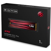 SSD ADATA GAMMIX S11 Pro 1TB AGAMMIXS11P-1TT-C - Превью изображения №4 — Интернет-магазин ПроЗаказ