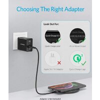 Беспроводное зарядное Anker 313 Wireless Charger Pad A2503 (черный) - Превью изображения №2 — Интернет-магазин ПроЗаказ