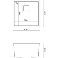 Кухонная мойка Quadron HQD4242U5-C1 - Превью изображения №4 — Интернет-магазин ПроЗаказ