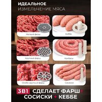 Мясорубка LEX LX4003 Pro - Превью изображения №7 — Интернет-магазин ПроЗаказ