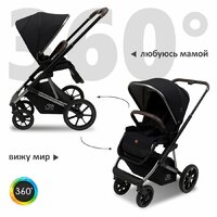 Универсальная коляска Sweet Baby Ricci 2 в 1 (черный) - Превью изображения №25 — Интернет-магазин ПроЗаказ