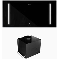 Кухонная вытяжка Globalo Zenara 100.1 Black + Turbina TW 2.1 - Превью изображения №3 — Интернет-магазин ПроЗаказ