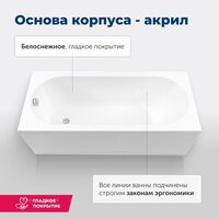 Ванна Aquanet Lotos 175x80 - Превью изображения №12 — Интернет-магазин ПроЗаказ