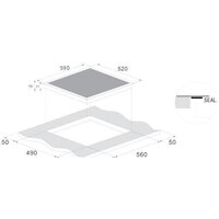 Варочная панель Zerowatt ZI6C42/E1 - Превью изображения №7 — Интернет-магазин ПроЗаказ