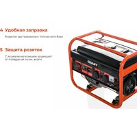 Бензиновый генератор Gigant GGL-3300 - Превью изображения №4 — Интернет-магазин ПроЗаказ