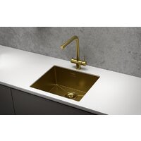 Кухонная мойка Granula GR-5445U (золото сатин) - Превью изображения №2 — Интернет-магазин ПроЗаказ