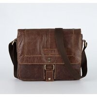 Сумка через плечо Poshete 253-1311-1-DBW (коричневый) - Превью изображения №10 — Интернет-магазин ПроЗаказ