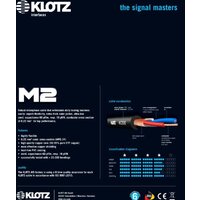 Кабель Klotz M2K1FM0750 (7.5 м) - Превью изображения №4 — Интернет-магазин ПроЗаказ