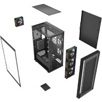 Корпус Powercase ByteFlow V2 CBFB-A4-V2 - Превью изображения №8 — Интернет-магазин ПроЗаказ