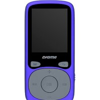 Плеер MP3 Digma B4 8GB (синий) - Превью изображения №2 — Интернет-магазин ПроЗаказ