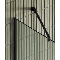 Душевая стенка MaybahGlass 195x89 MGD-690-6у (сатин стекло/черный) - Превью изображения №2 — Интернет-магазин ПроЗаказ