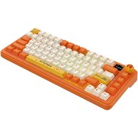 Клавиатура Ajazz AK820 Max Plus (оранжевый/белый, Ajazz Avocado) - Превью изображения №4 — Интернет-магазин ПроЗаказ