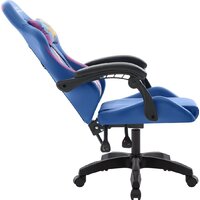 Игровое (геймерское) кресло Defender Legas (синий/фиолетовый) - Превью изображения №4 — Интернет-магазин ПроЗаказ