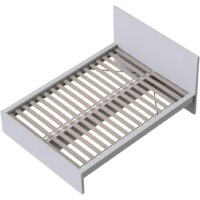 Кровать Mebelain Varma Sang 140 (белый) - Превью изображения №2 — Интернет-магазин ПроЗаказ