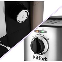 Рожковая кофеварка Kitfort KT-753 - Превью изображения №5 — Интернет-магазин ПроЗаказ