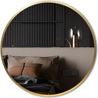 Зеркало с подсветкой  EMZE 70 LED.UV.70.70.AUR.MOTION (золотой с УФ-окантовкой и подсветкой) - Превью изображения №9 — Интернет-магазин ПроЗаказ