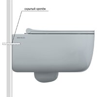 Унитаз подвесной Berges Wasserhaus Ego XL 082038 - Превью изображения №6 — Интернет-магазин ПроЗаказ