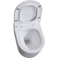 Унитаз подвесной Roxen Simple Compact 530120-01 Rimless Soft Close - Превью изображения №11 — Интернет-магазин ПроЗаказ