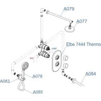 Душевая система  Wasserkraft A177477 - Превью изображения №7 — Интернет-магазин ПроЗаказ