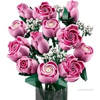 Конструктор LEGO The Botanical Collection 10374 Букет розовых роз - Превью изображения №3 — Интернет-магазин ПроЗаказ