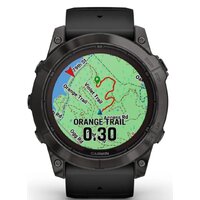 Умные часы Garmin Fenix 7X Pro Sapphire Solar (карбоново-серый титан/черный) - Превью изображения №7 — Интернет-магазин ПроЗаказ